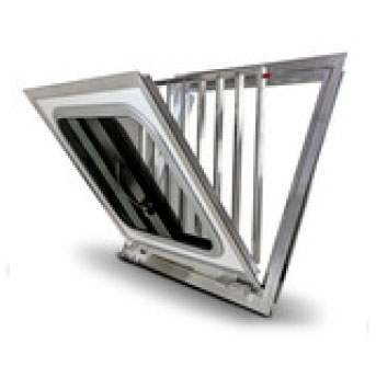 Clydesdale Series Miter HD Feed Door (Open)